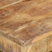 Mesa de centro de madera maciza de mango 45x45x40 cm