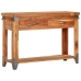 Mesa consola de madera maciza de acacia 110x34x74 cm