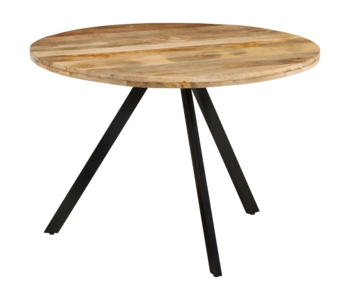 Mesa de comedor madera maciza de mango 110x75 cm