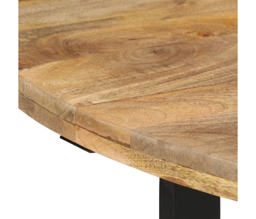 Mesa de comedor madera maciza de mango 110x75 cm