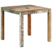 Mesa de comedor de madera maciza reciclada 82x80x76 cm