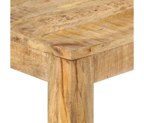 Mesa consola de madera de mango rugosa 110x35x76 cm