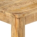 Mesa consola de madera de mango rugosa 110x35x76 cm