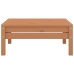 Juego muebles de jardín 6 pzas madera maciza pino marrón miel