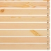 Muebles de jardín 6 piezas madera maciza de pino