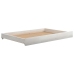 Sofá cama extraíble madera maciza de pino blanco 2x(90x200) cm