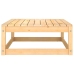 Juego de muebles de jardín 10 pzas y cojines madera maciza pino