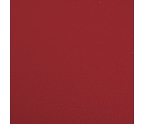 Taburete de almacenaje plegable 2 uds rojo vino tinto PVC