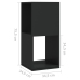 vidaXL Armario giratorio aglomerado negro 34,5x34,5x75,5 cm