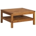 Muebles de jardín 7 pzas cojines madera maciza de acacia