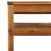 Muebles de jardín 7 pzas cojines madera maciza de acacia