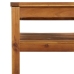 Muebles de jardín 6 pzas cojines crema madera maciza de acacia