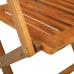 Set comedor de jardín 9 piezas madera maciza acacia 220x90x75cm