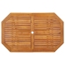 Juego de comedor de jardín 5 piezas madera maciza de acacia