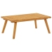 Juego muebles de jardín y cojines 9 pzas madera maciza acacia
