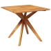 Juego de comedor de jardín 5 piezas madera maciza de acacia