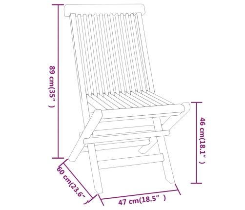 Juego de comedor para jardín 3 piezas madera maciza de teca