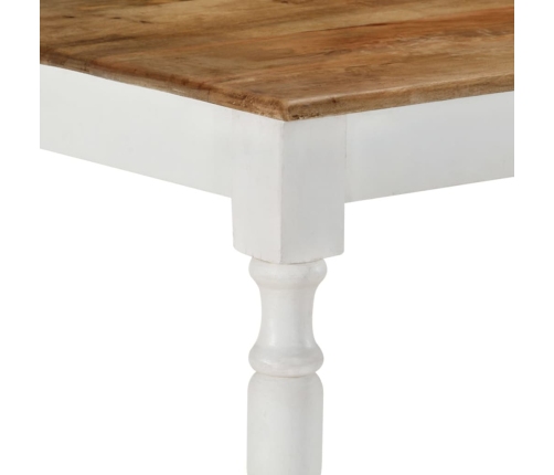 vidaXL Mesa de comedor madera maciza de mango 110x60x76 cm