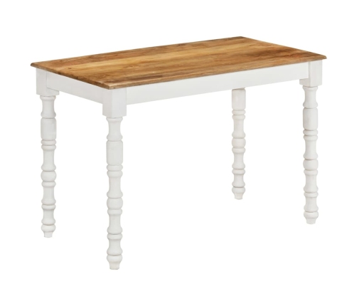 vidaXL Mesa de comedor madera maciza de mango 110x60x76 cm