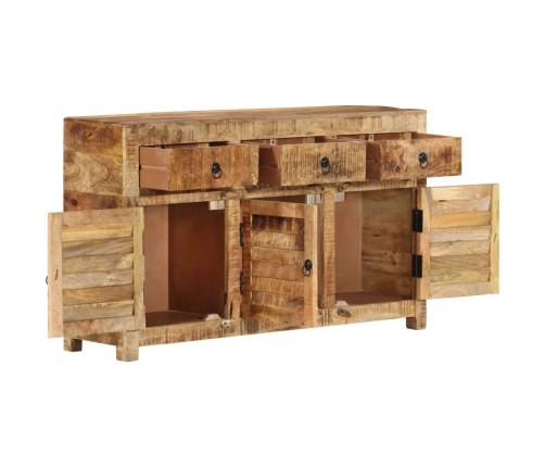 Aparador de madera maciza de mango 110x35x65 cm