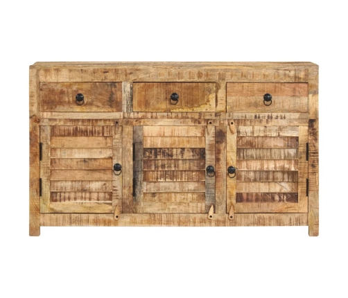 Aparador de madera maciza de mango 110x35x65 cm