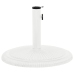 Base de sombrilla de hierro fundido blanco 45x45x30 cm