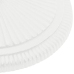 Base de sombrilla de hierro fundido blanco 45x45x30 cm