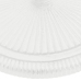 Base de sombrilla de hierro fundido blanco 45x45x30 cm