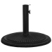 Base de sombrilla de hierro fundido negro 45x45x30 cm