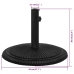 Base de sombrilla de hierro fundido negro 45x45x30 cm