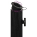 Base de sombrilla de hierro fundido negro 45x45x30 cm