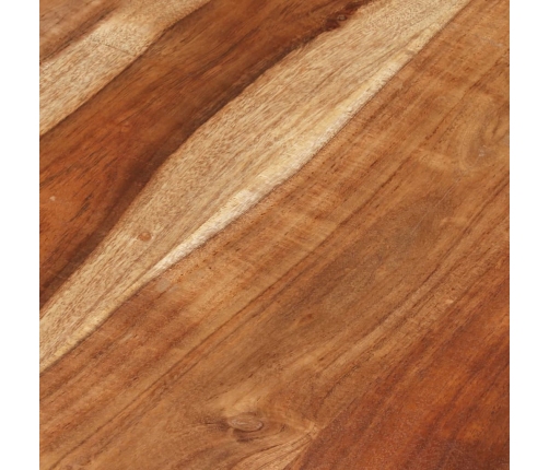 Mesa de centro de madera maciza de acacia Ø68 cm