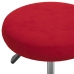 Silla de comedor terciopelo rojo tinto