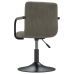 Sillas de comedor giratorias 4 unidades terciopelo gris claro