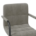 Sillas de comedor giratorias 4 unidades terciopelo gris claro