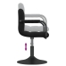 Silla de comedor de terciopelo negro