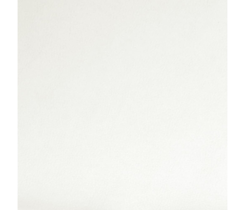 Sillas de comedor 4 unidades cuero sintético blanco