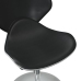 Sillas de comedor 6 unidades cuero sintético negro