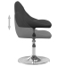 Sillas de comedor giratorias 4 unidades terciopelo negro