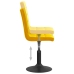 Sillas de comedor giratorias 4 uds terciopelo amarillo mostaza