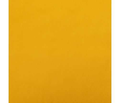 Sillas de comedor giratorias 4 uds terciopelo amarillo mostaza