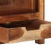 Mesa de centro de madera maciza de acacia 84x49x40 cm