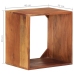 Estante de pared madera maciza de acacia 40x30x40 cm