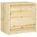 Mesitas de noche 2 uds madera maciza de abeto 40x30,5x40 cm