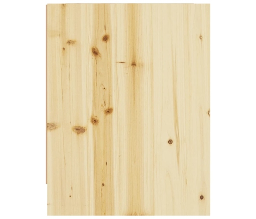 Mesitas de noche 2 uds madera maciza de abeto 40x30,5x40 cm