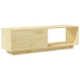 Mueble de TV de madera maciza de pino 110x30x33,5 cm