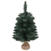 Árbol Navidad artificial con soporte PVC verde 60 cm