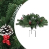 Árbol de Navidad artificial de camino verde 40 cm PVC