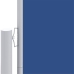 Toldo lateral retráctil azul 200x1000 cm