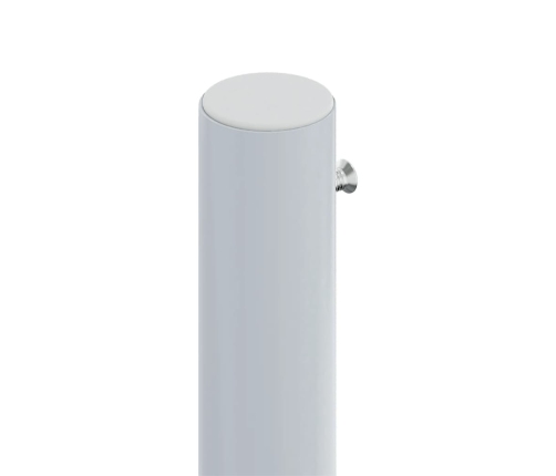Toldo lateral retráctil azul 200x1000 cm